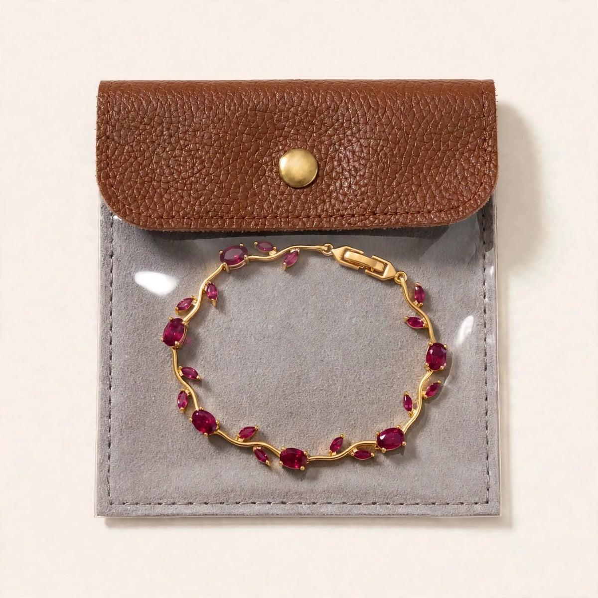gold ring with ruby